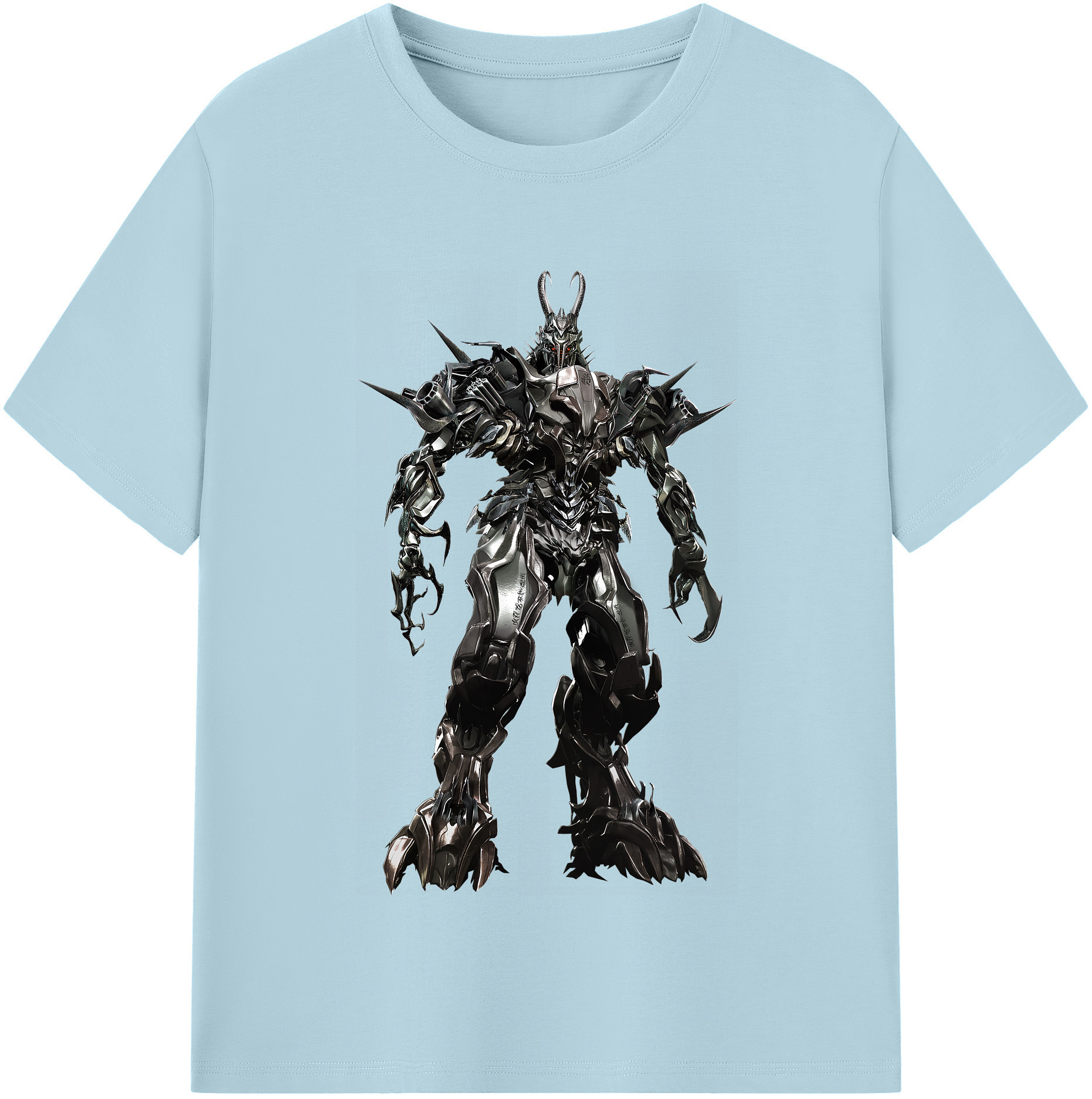 （画像用） Transformers トランスフォーマー 綿100％半袖Tシャツ（フロントプリント）
